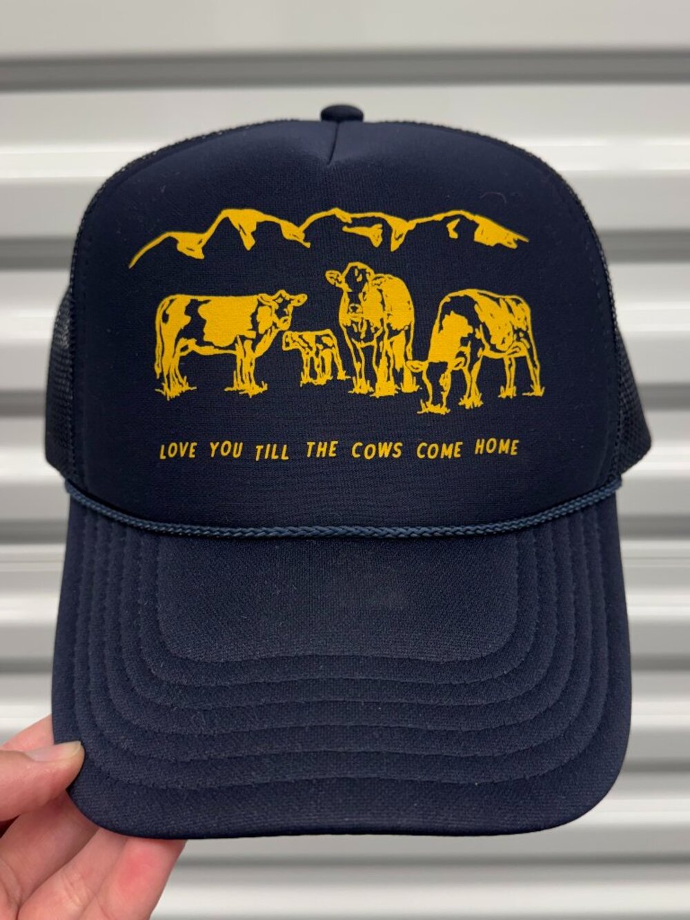 Love You Till the Cows Come Home Trucker Hat